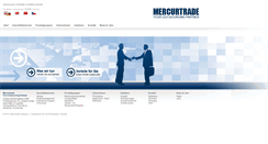 Desktop Screenshot of mercurtrade.com